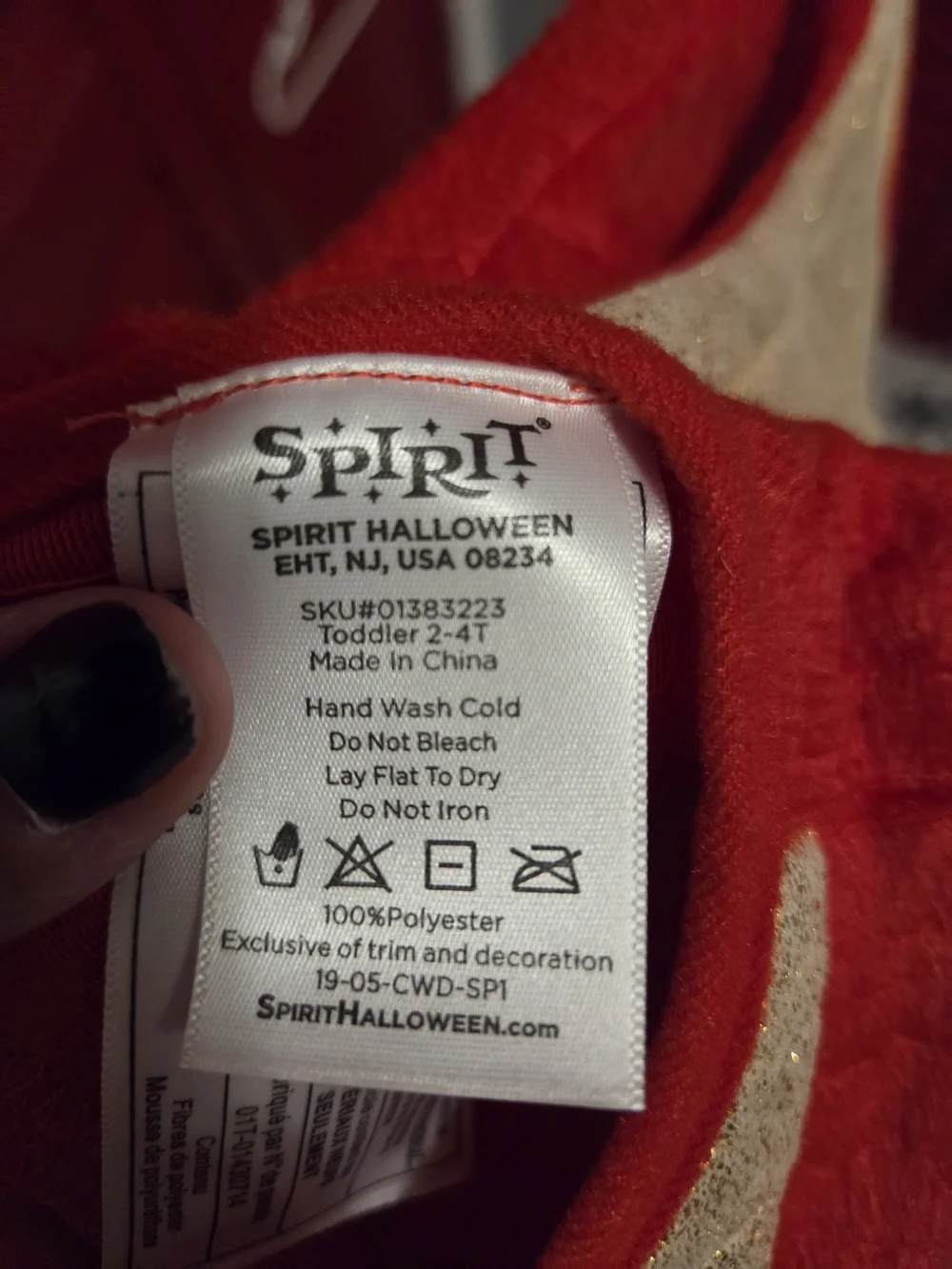 Spirit plush red